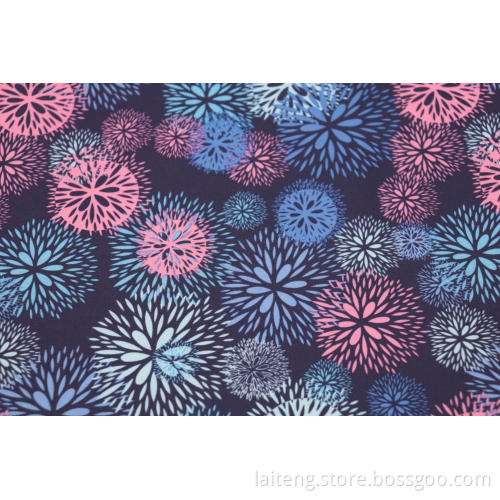 100%Polyester 75DX75D Dewspo Printed Fabric
